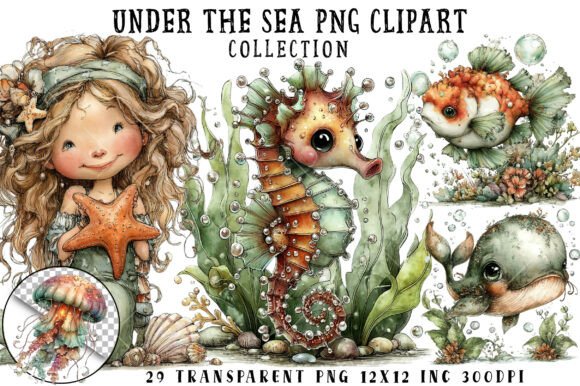 Download Under the Sea PNG Clipart - Clipart Collection