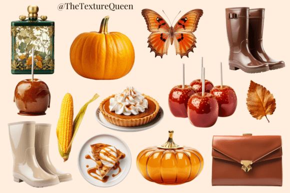 Download Realistic Fall Harvest Cozy Clipart Png - Clipart Collection