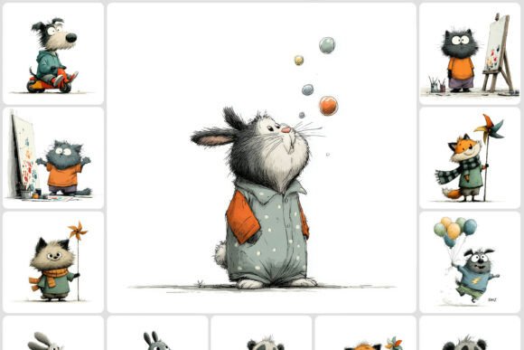 Download Chubby Nursery Animals Clipart 40 JPG - Clipart Collection