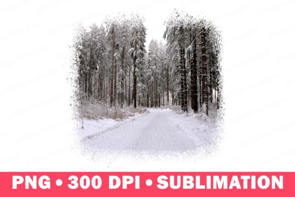 Download Winter Forest Scene Background Clipart - Clipart Collection