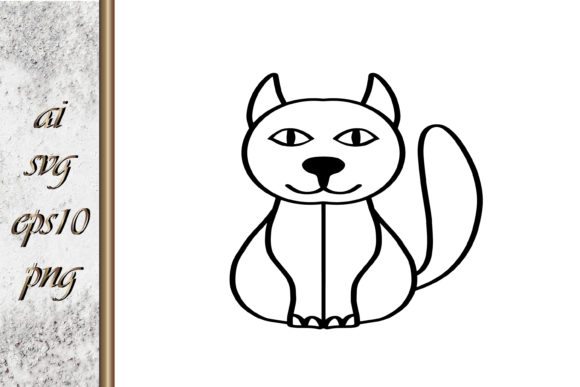 Download Doodle Cat Clipart Sketch Animal Vector - Clipart Collection
