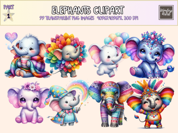Download Elephants Clipart - Clipart Collection