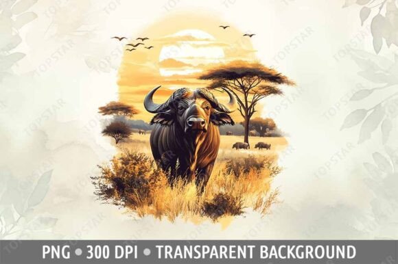 Download African Buffalo Africa Wilderness Scene - Africa Collection