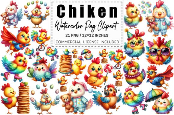 Download Funny Chiken Clipart. - Clipart Collection