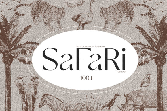 Download Africa. Safari Animals and Trees - Africa Collection