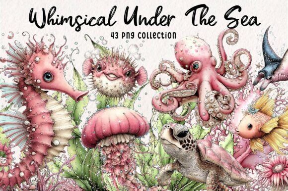 Download Whimsical Under the Sea Png Clipart - Clipart Collection