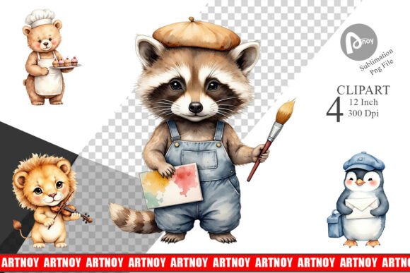 Download Little Animal Jobs Clipart - Clipart Collection