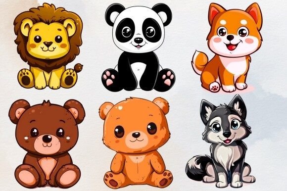 Download Kawaii Animals Clipart - Kawaii Clipart - Clipart Collection