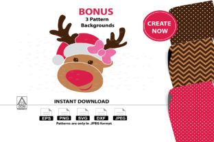 Download Girl Reindeer Clipart - Clipart Collection
