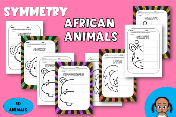 Download Symmetry - African Animals - Africa Collection