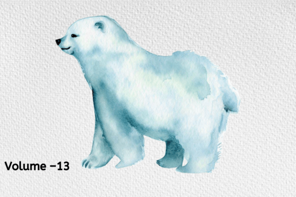 Download Watercolor Baby Animal Clipart Vol –13 - Clipart Collection