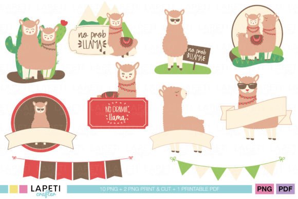 Download Llama Party Clipart for Kids - Clipart Collection