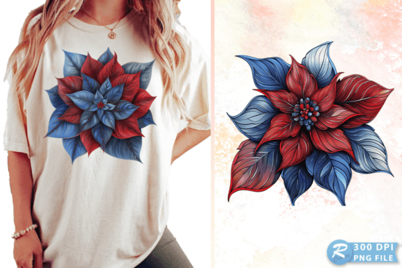 Download Watercolor Poinsettia Christmas Clipart - Clipart Collection