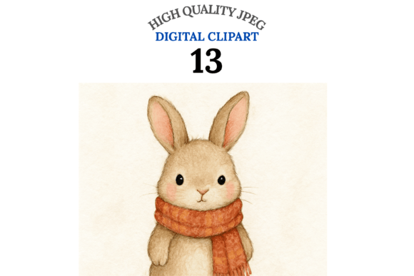 Download Cute Bunny Clipart Set - Clipart Collection