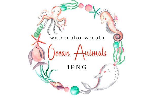 Download Ocean Animals Clipart. Undersea Clipart - Ocean Collection