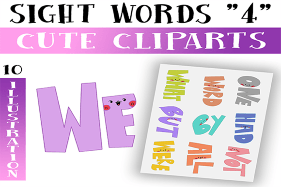 Download Sight Words Cliparts for Commercial Use - Clipart Collection
