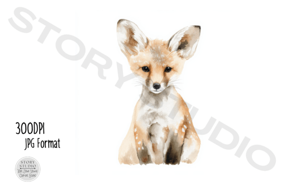 Download Adorable Baby Fox Animal Clipart Set - Clipart Collection