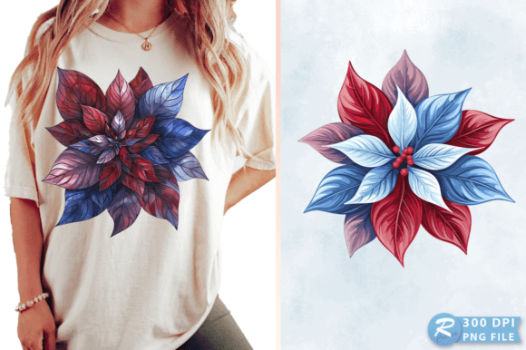 Download Watercolor Poinsettia Christmas Clipart - Clipart Collection