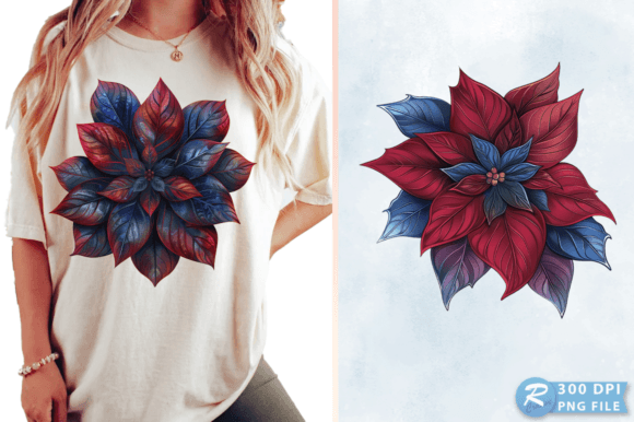 Download Watercolor Poinsettia Christmas Clipart - Clipart Collection