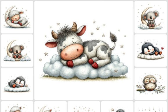 Download Neutral Baby Animals Nursery Clipart 40 - Clipart Collection
