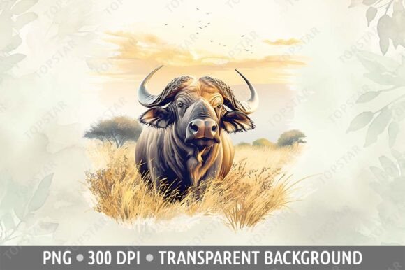 Download African Buffalo PNG Clipart - Africa Collection
