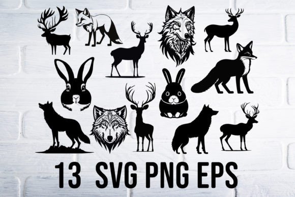 Download Forest Animal Svg Png Clipart - Clipart Collection
