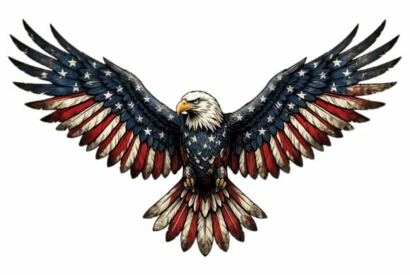 Download Flying Bald Eagle Clipart - Clipart Collection