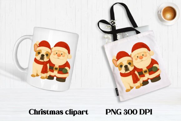 Download Christmas Knitted Dog Clipart PNG Design - Clipart Collection