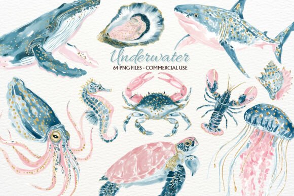 Download Undersea Ocean Animals PNG Clipart Sea - Ocean Collection
