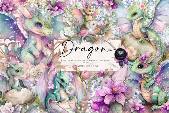 Download Dragon Magic Animals Clipart - Clipart Collection