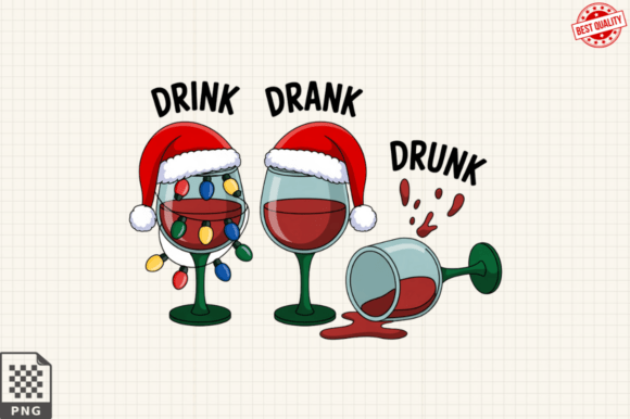 Download Drink Drank Drunk Santa Hat Clipart PNG - Clipart Collection