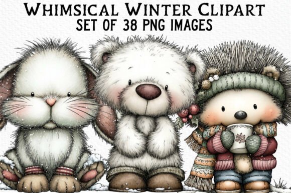 Download Whimsical Winter Clipart - Clipart Collection