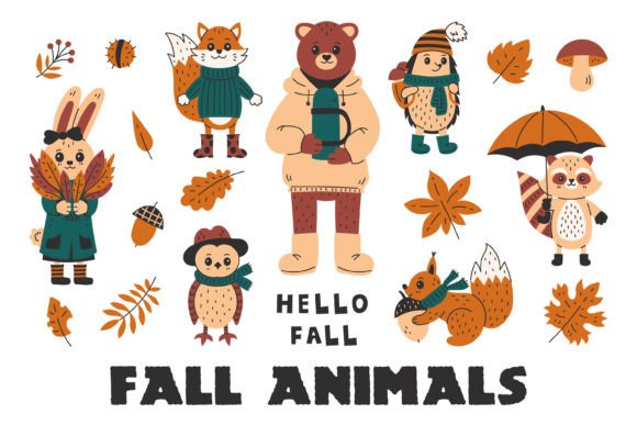 Download Fall Animals PNG Clipart - Clipart Collection