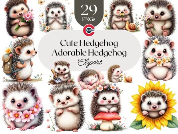Download Cute Hedgehog Clipart, Baby Hedgehog - Clipart Collection