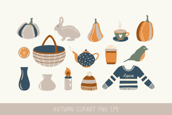 Download Autumn Cozy Clipart - Clipart Collection