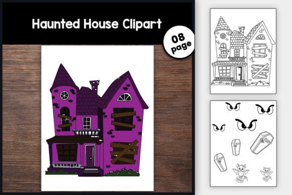Download Halloween Haunted House Clipart for Kids - Clipart Collection