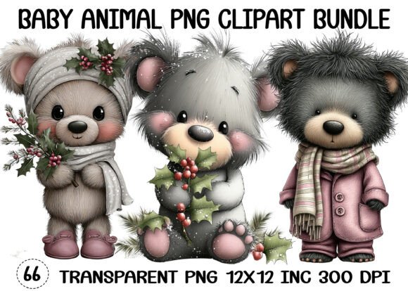 Download Baby Animal PNG Clipart Bundle - Clipart Collection