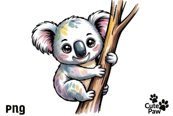 Download Cute Koala PNG Clipart | Baby Koala 1PNG - Clipart Collection