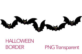 Download Horizontal Border - Bats Flying Clipart - Clipart Collection