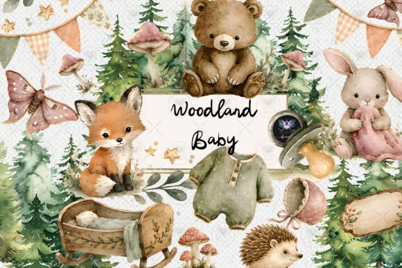 Download Woodland Animals Clipart - Clipart Collection